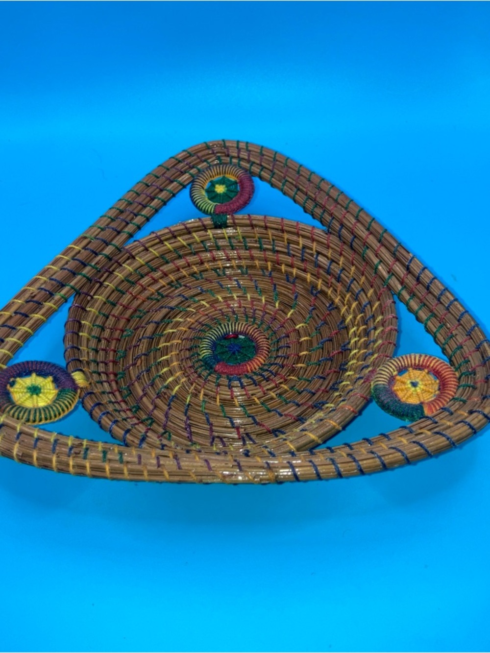 jolima india basket vintage  pine needs